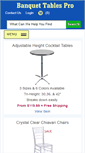 Mobile Screenshot of banquettablespro.com